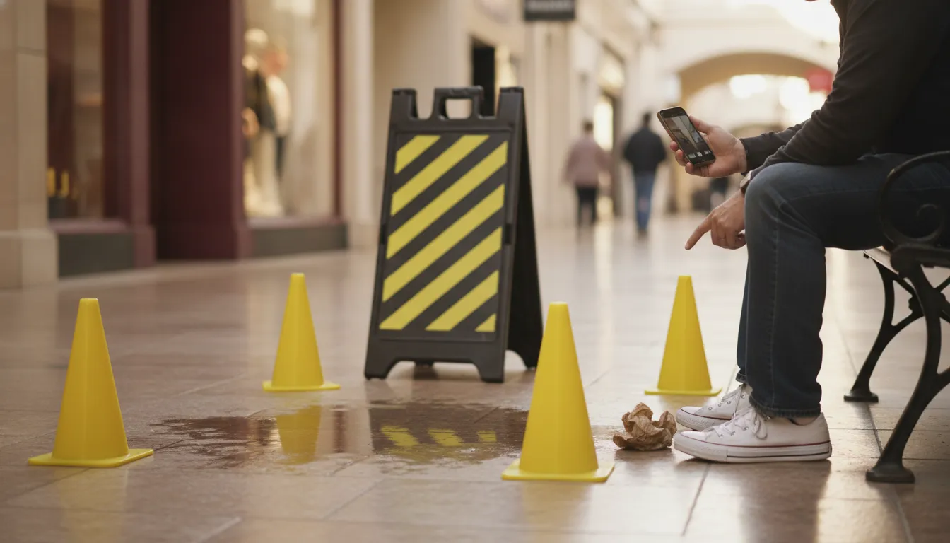 Austin slip and fall evidence at a property | Cap City Injury Attorneys